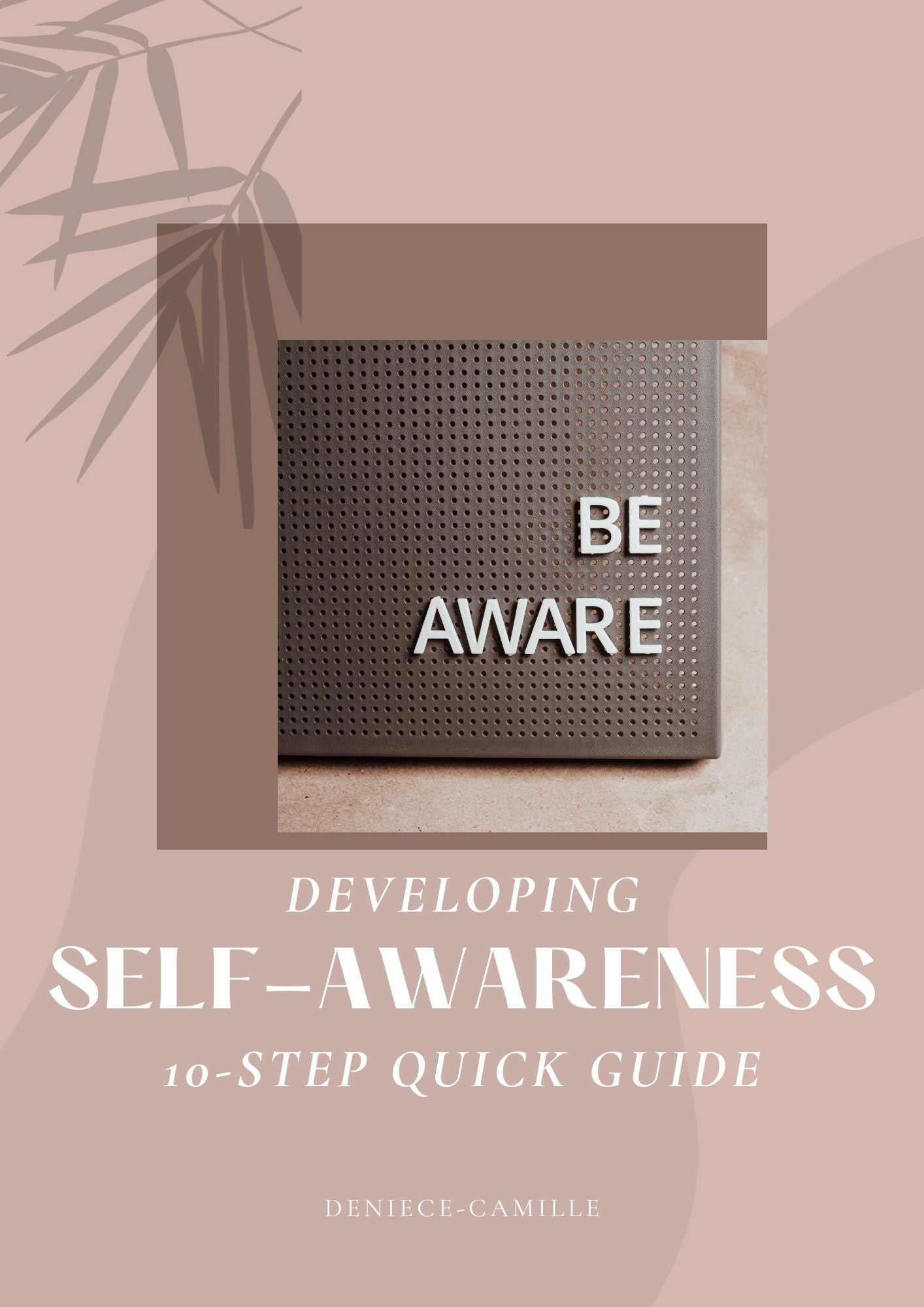 Developing Self-Awareness: 10 Step Quick Guide E-book